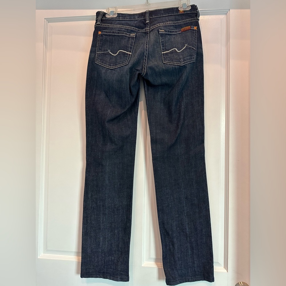 Straight leg 7 for all mankind jeans